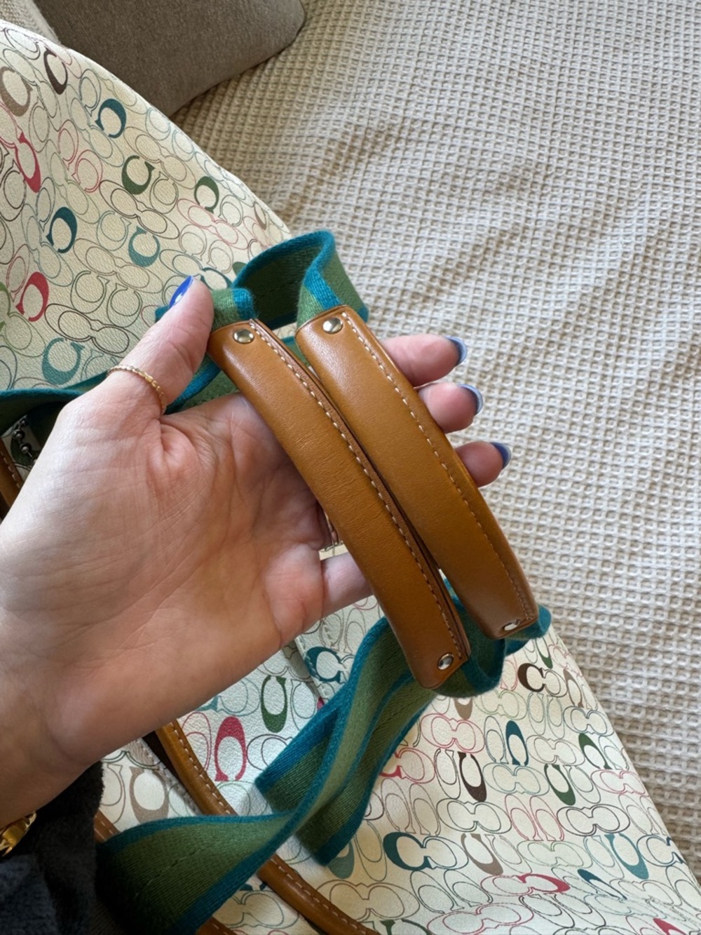 Coach Multicolor Tote - Picture 11 of 12